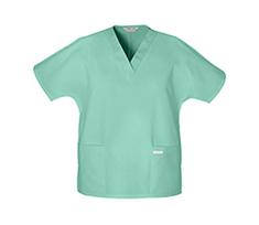 Green MistV-neck Tunic Scrubs